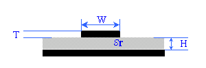 microstrip trace
